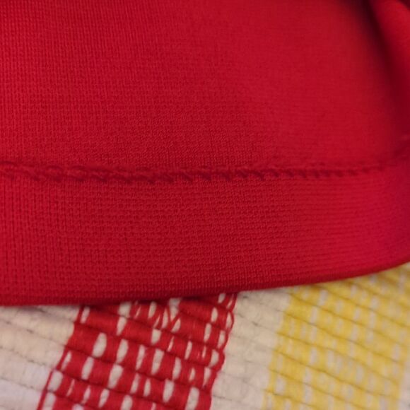 Vintage Red Angelli Mod Tunic top - Picture 7 of 7